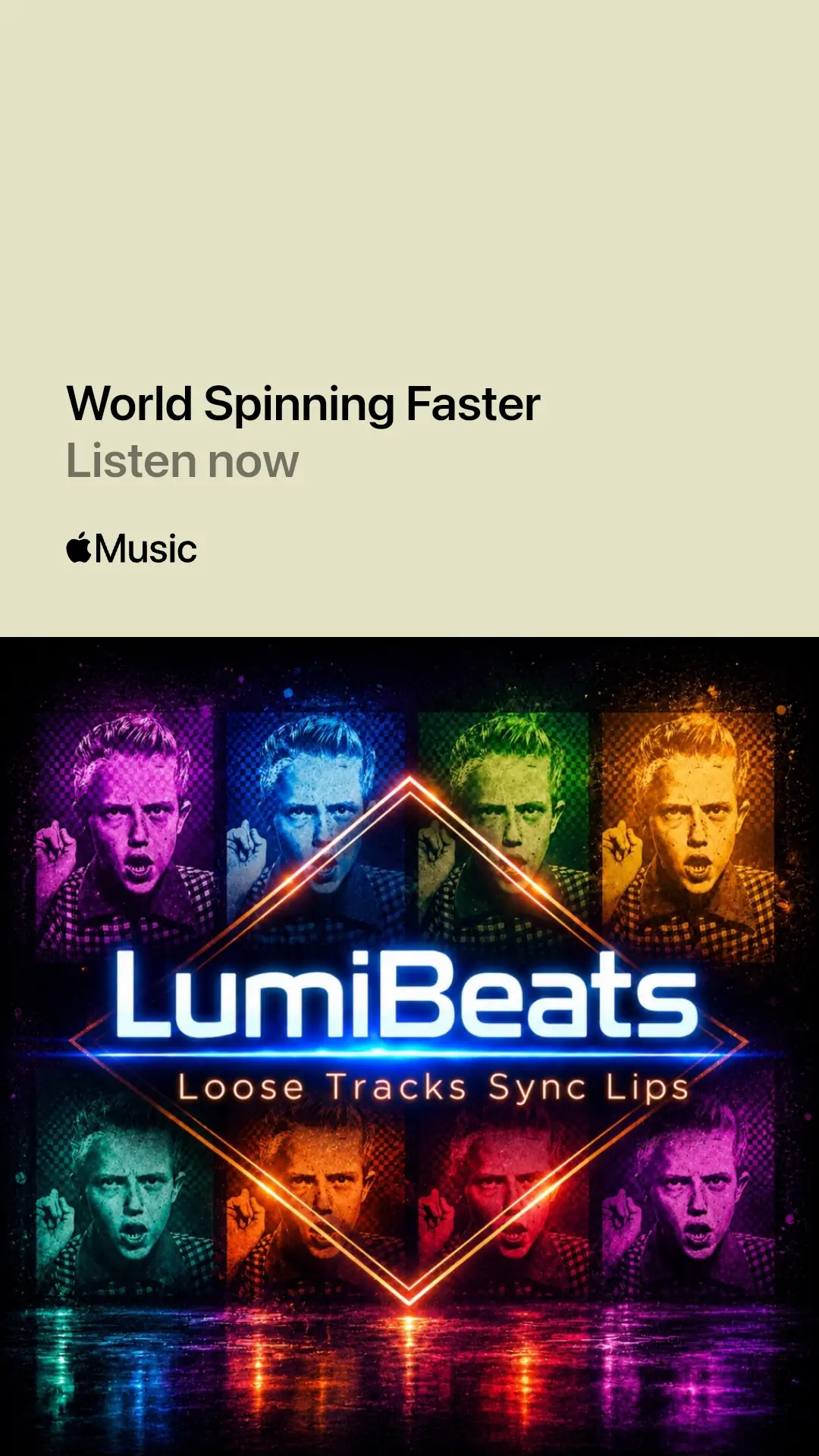 World Spinning Faster by LumiBeats cover artwork